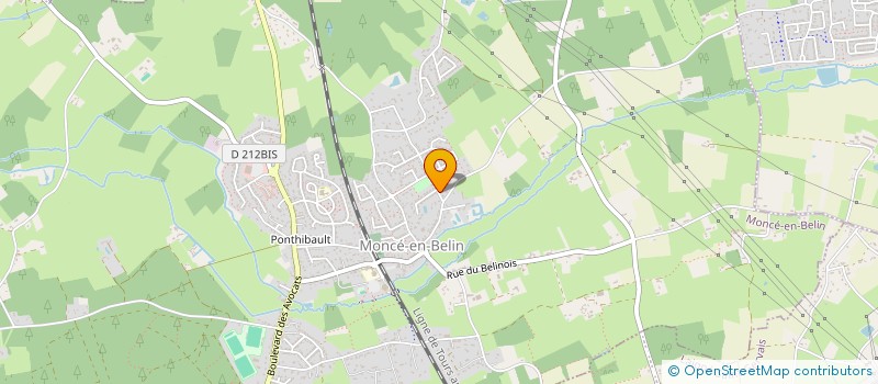 localisation de l'entreprise VMSP ARNAGE  MONCE-EN-BELIN