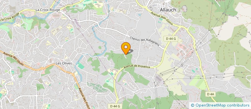 localisation de l'entreprise VMSR  ALLAUCH