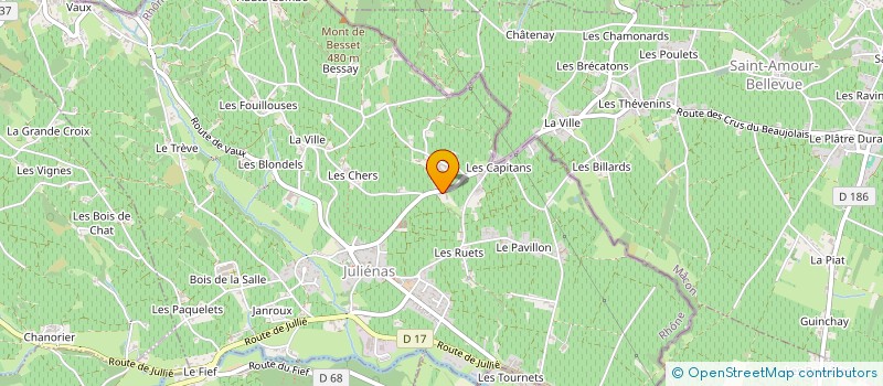 localisation de l'entreprise VMTC  JULIENAS