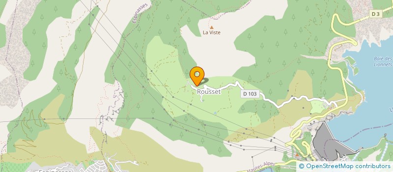 localisation de l'entreprise VMTR à ROUSSET