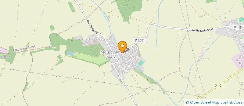 localisation de l'entreprise VMV  MOUSSY-LE-VIEUX