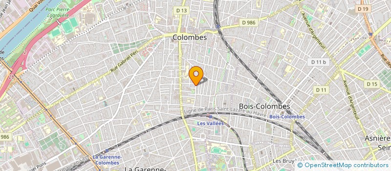 localisation de l'entreprise VMW CONSULTING à COLOMBES