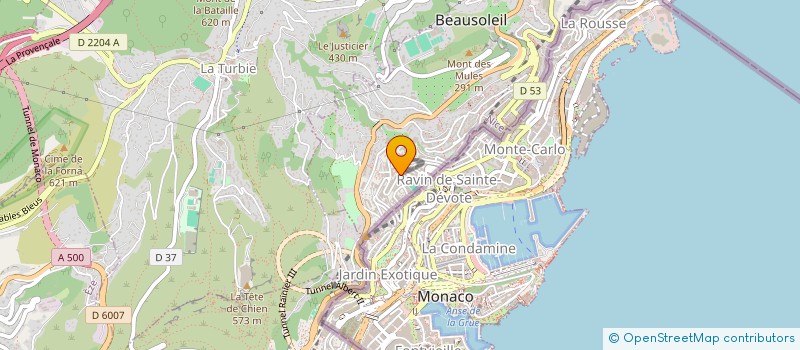 localisation de l'entreprise VN COMPANY à BEAUSOLEIL