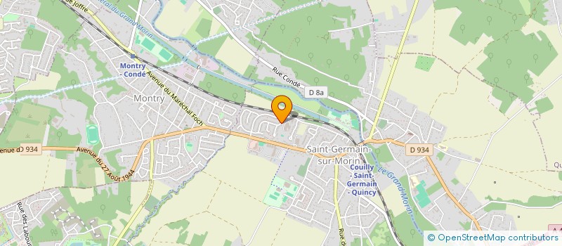 localisation de l'entreprise VN ESBLY  SAINT-GERMAIN-SUR-MORIN