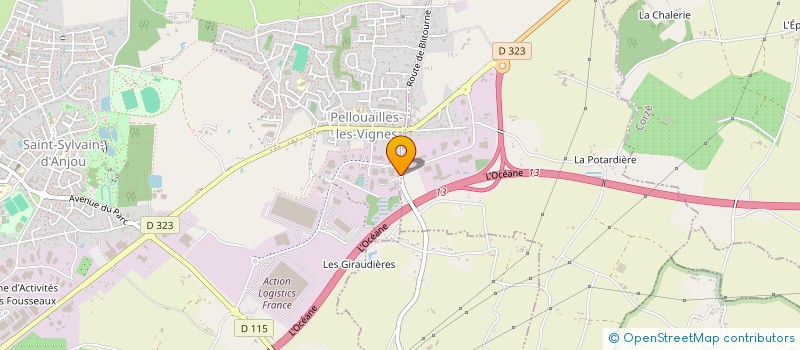 localisation de l'entreprise VN FRERES à VERRIERES-EN-ANJOU