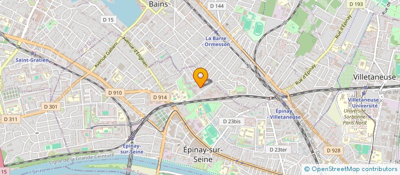 localisation de l'entreprise VN IMMO à EPINAY-SUR-SEINE