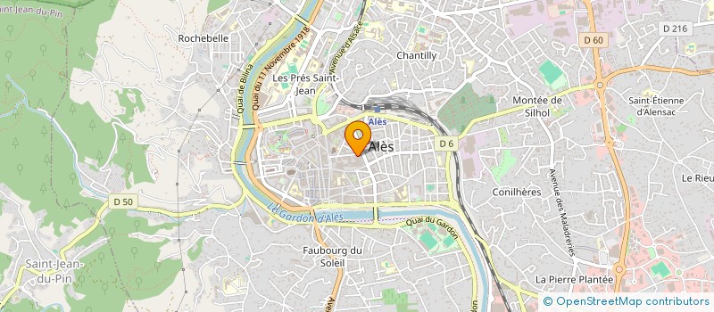 localisation de l'entreprise VN IMMO  ALES