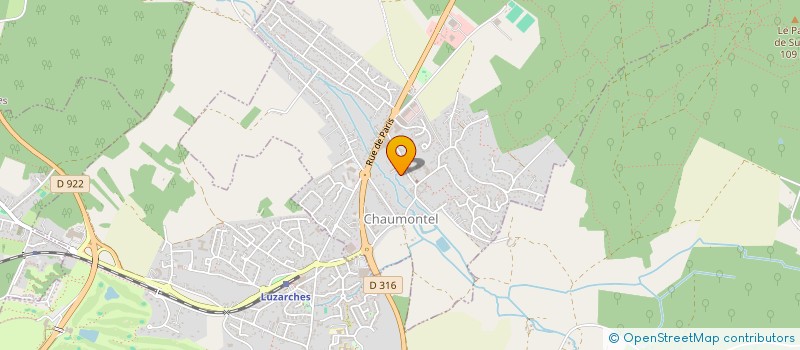 localisation de l'entreprise VN IMMOBILIER  NOISY-SUR-OISE