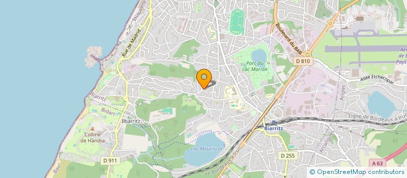 localisation de l'entreprise VN IMMOBILIER  BIARRITZ