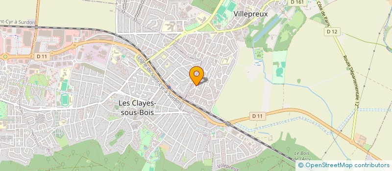 localisation de l'entreprise VN78 PROPRETE ET SERVICES  VILLEPREUX