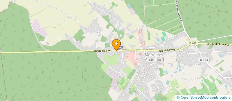 localisation de l'entreprise VNB à MONT-PRES-CHAMBORD