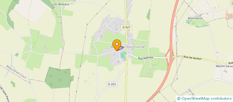 localisation de l'entreprise VND  BIVILLE-LA-BAIGNARDE