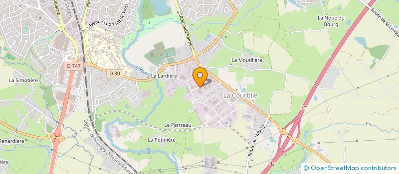 localisation de l'entreprise VNE à LA ROCHE-SUR-YON