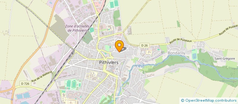 localisation de l'entreprise VNGP  PITHIVIERS