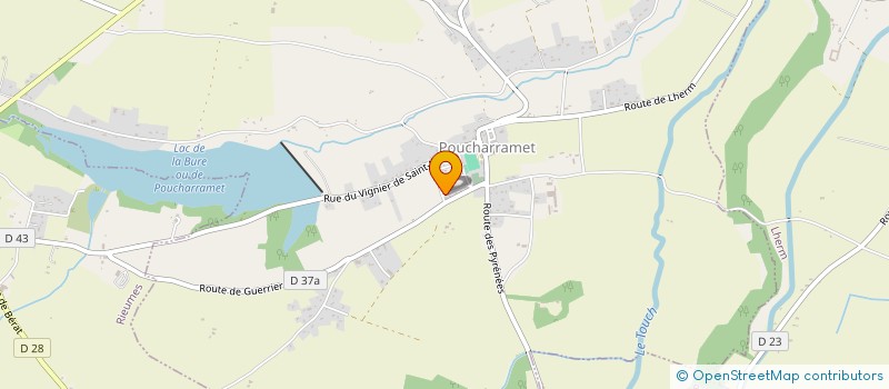 localisation de l'entreprise VNI-TRANSEUROCARS  POUCHARRAMET