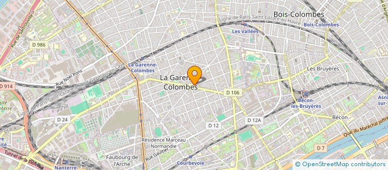 localisation de l'entreprise VNK DIETETIQUE à LA GARENNE-COLOMBES