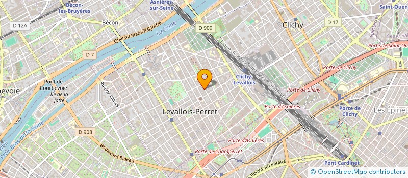 localisation de l'entreprise VNL  LEVALLOIS-PERRET