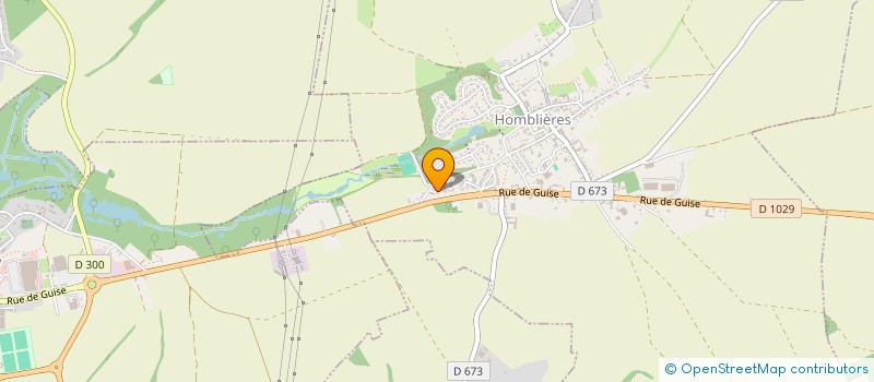 localisation de l'entreprise VNL  HOMBLIERES