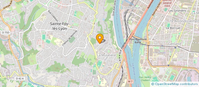 localisation de l'entreprise VNL PATRIMOINE à SAINTE-FOY-LES-LYON