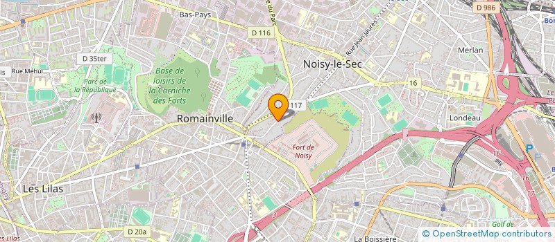 localisation de l'entreprise VNM BTP à NOISY-LE-SEC