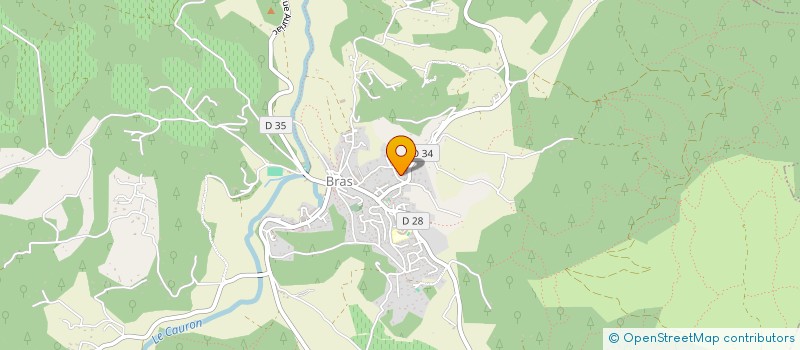 localisation de l'entreprise VNM INVEST à BRAS