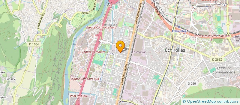 localisation de l'entreprise VNOC à ECHIROLLES