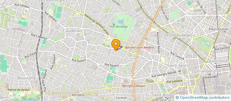 localisation de l'entreprise VNP  BORDEAUX