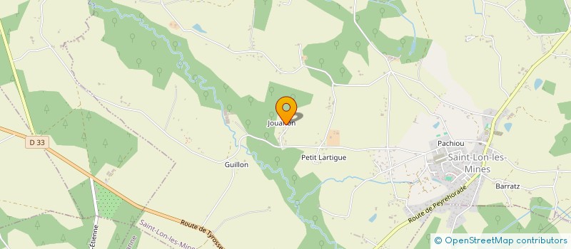 localisation de l'entreprise VNPP  SAINT-LON-LES-MINES