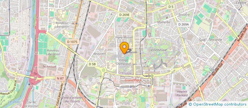 localisation de l'entreprise VO 2  GRENOBLE