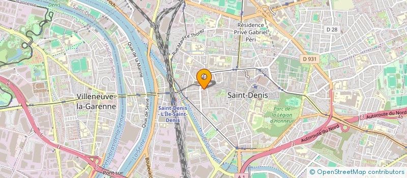 localisation de l'entreprise VO 2000 à SAINT-DENIS