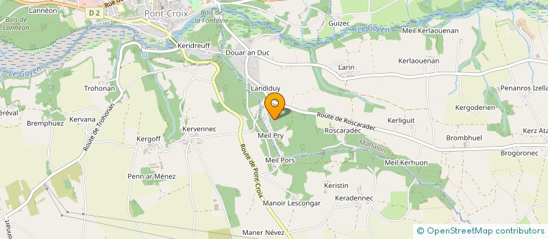 localisation de l'entreprise VO  FORM'  MAHALON