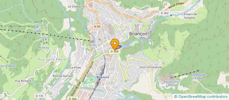 localisation de l'entreprise VO.GA.PE à BRIANCON