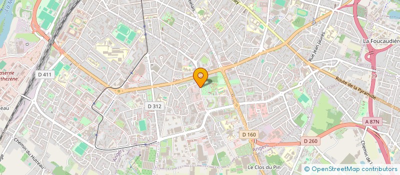 localisation de l'entreprise VO LIVE à ANGERS
