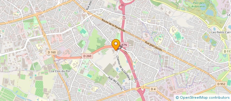 localisation de l'entreprise VO PASSION  LES PONTS-DE-CE