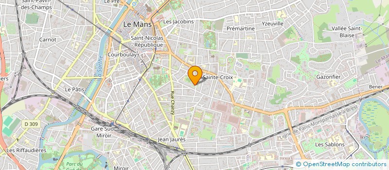 localisation de l'entreprise VO SAO LIM / VO VIETNAM DU CCAVN  LE MANS