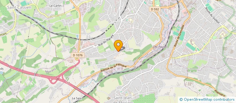 localisation de l'entreprise VO SYSTEMES à VOIRON