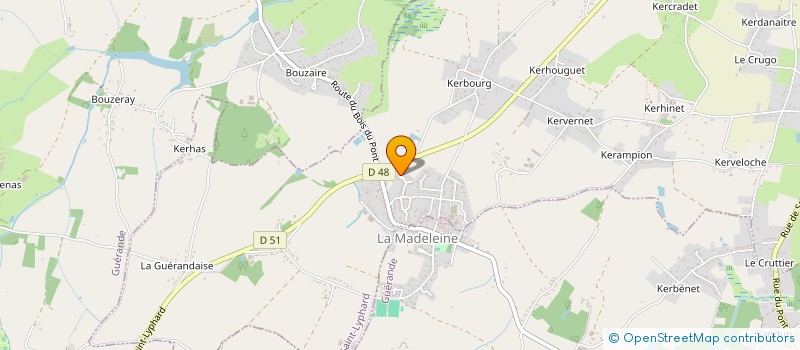 localisation de l'entreprise VO-TECH  SAINT-LYPHARD