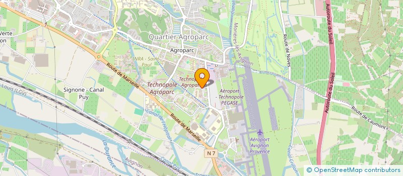 localisation de l'entreprise VO TRADING à AVIGNON