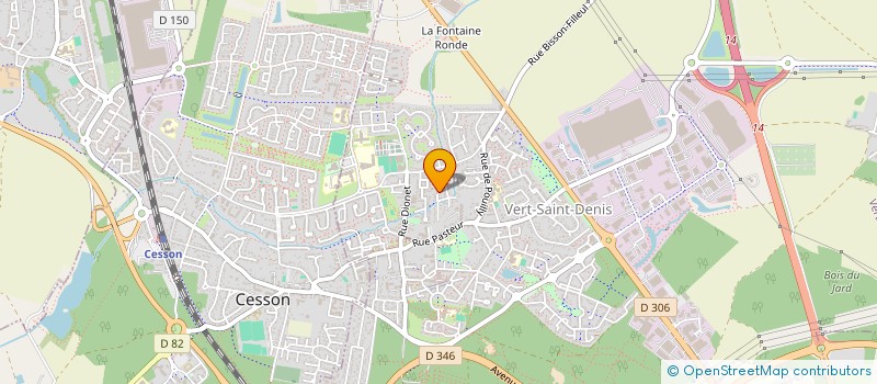 localisation de l'entreprise VO VPMT à VERT-SAINT-DENIS