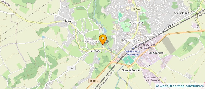 localisation de l'entreprise VO2  MEXIMIEUX