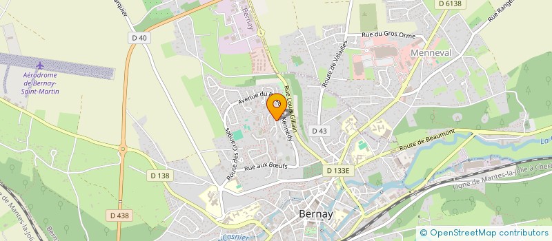 localisation de l'entreprise VO27 à BERNAY