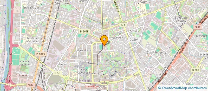 localisation de l'entreprise VO2D  GRENOBLE