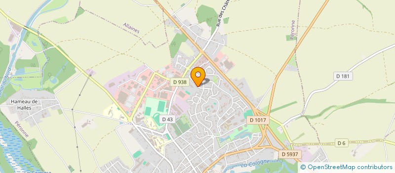 localisation de l'entreprise VOADS  PERONNE