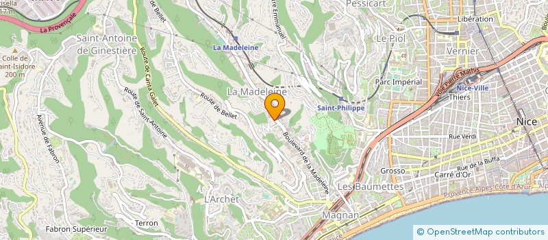 localisation de l'entreprise VOAIDES BATIMENT à NICE