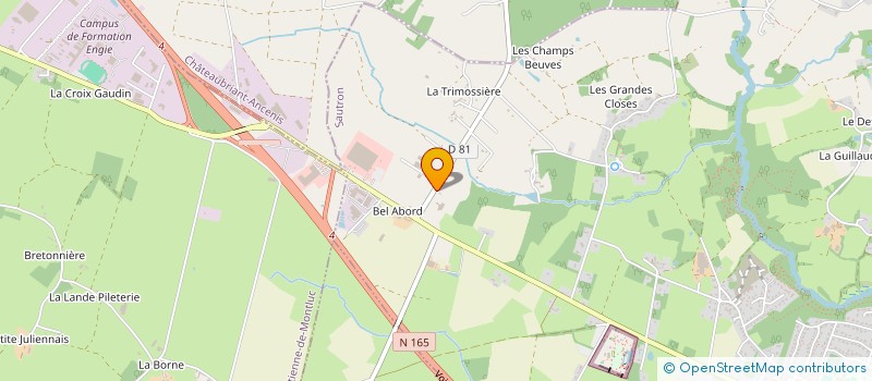 localisation de l'entreprise VOBEN  SAUTRON