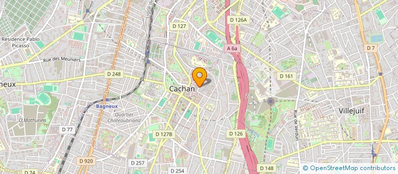 localisation de l'entreprise VOBISCUM à CACHAN