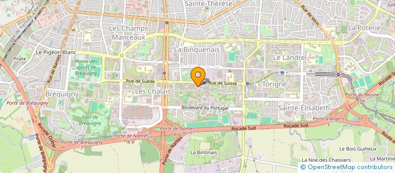 localisation de l'entreprise VOC ATTITUDE  RENNES