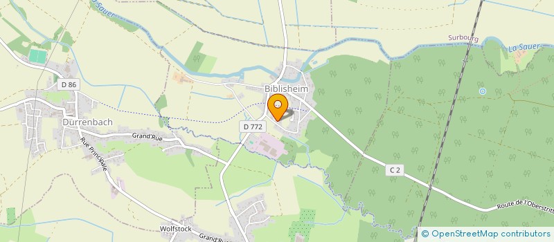 localisation de l'entreprise VOCA'L  GRSDORF