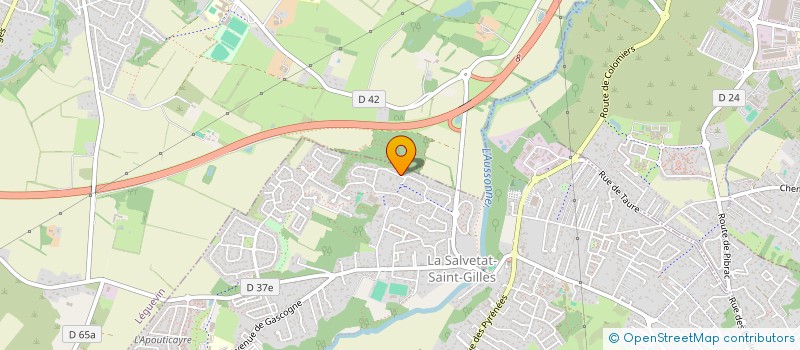 localisation de l'entreprise VOCADENT  LA SALVETAT-SAINT-GILLES