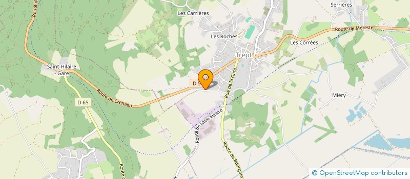 localisation de l'entreprise VOCAL SONG  TREPT